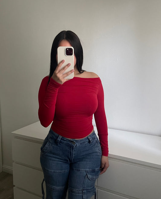 Cherry Long Sleeve Top